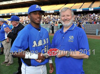 Thumbnail 3 in Palm Desert vs. Bishop Amat (CIF SS D4 Final)  photogallery.