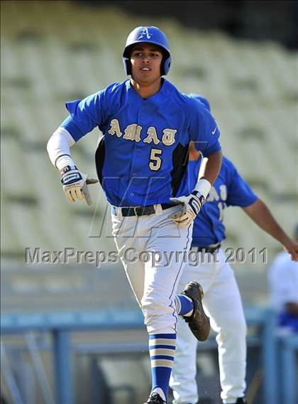 Thumbnail 2 in Palm Desert vs. Bishop Amat (CIF SS D4 Final)  photogallery.