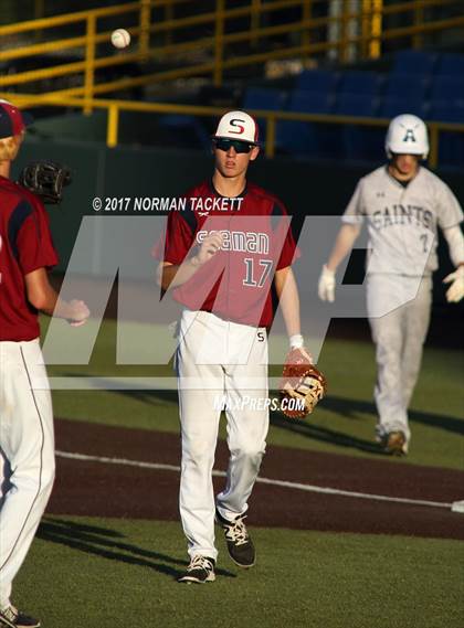 Thumbnail 3 in Seaman vs. Aquinas (KSHAA 5A Quarterfinal) photogallery.
