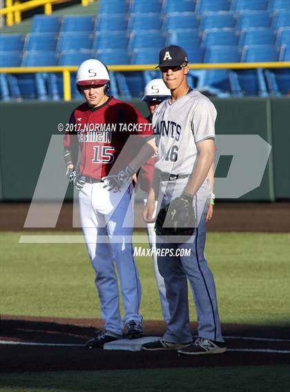 Thumbnail 1 in Seaman vs. Aquinas (KSHAA 5A Quarterfinal) photogallery.
