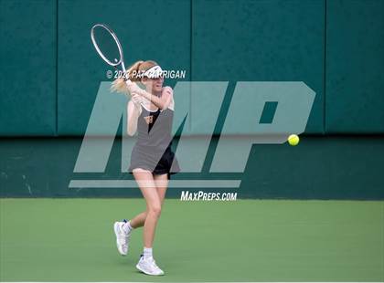 Thumbnail 2 in The Woodlands vs Round Rock Westwood (UIL 6A Team Tennis Semifinal) photogallery.