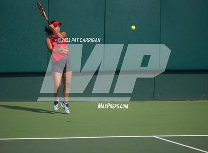 Thumbnail 1 in The Woodlands vs Round Rock Westwood (UIL 6A Team Tennis Semifinal) photogallery.