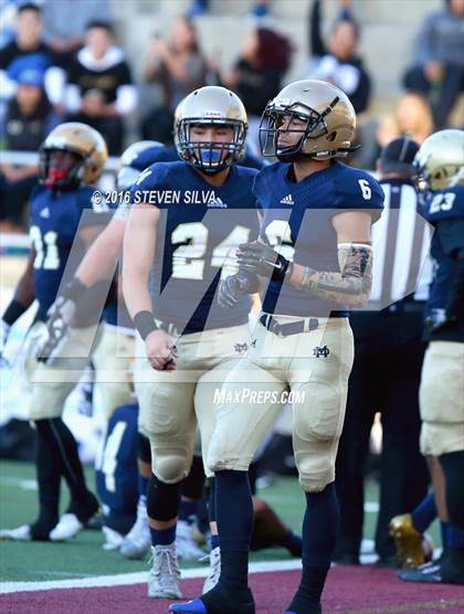 Thumbnail 2 in Mater Dei Catholic vs. Olympian (CIF SDS Division 2 Final) photogallery.