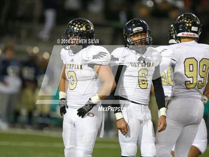 Thumbnail 2 in Mater Dei Catholic vs. Olympian (CIF SDS Division 2 Final) photogallery.