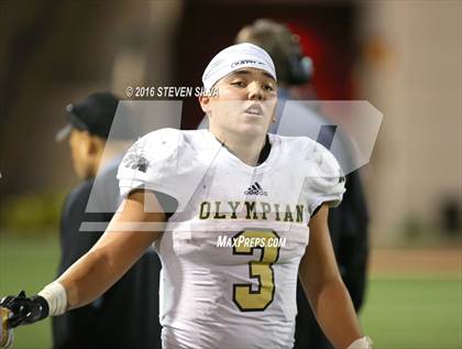 Thumbnail 1 in Mater Dei Catholic vs. Olympian (CIF SDS Division 2 Final) photogallery.