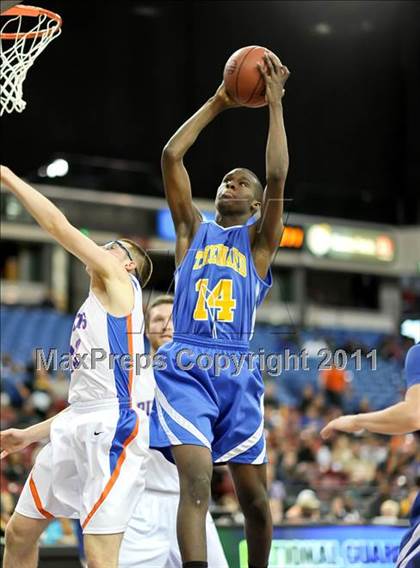 Thumbnail 1 in St. Joseph Notre Dame vs. St. Bernard (CIF State D5 Final) photogallery.