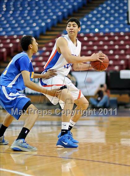 Thumbnail 1 in St. Joseph Notre Dame vs. St. Bernard (CIF State D5 Final) photogallery.