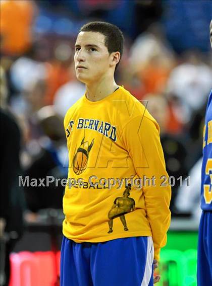 Thumbnail 2 in St. Joseph Notre Dame vs. St. Bernard (CIF State D5 Final) photogallery.
