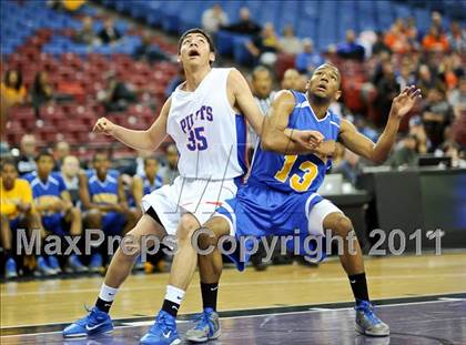 Thumbnail 1 in St. Joseph Notre Dame vs. St. Bernard (CIF State D5 Final) photogallery.