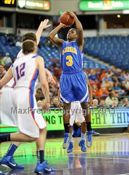 Thumbnail 2 in St. Joseph Notre Dame vs. St. Bernard (CIF State D5 Final) photogallery.