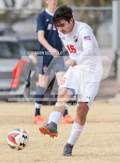 Thumbnail 3 in American Leadership Academy QC vs Bradshaw Mountain (Chandler Prep Invitational) photogallery.
