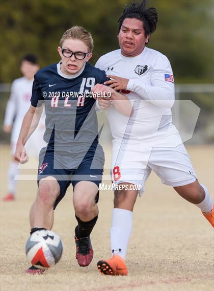 Thumbnail 1 in American Leadership Academy QC vs Bradshaw Mountain (Chandler Prep Invitational) photogallery.