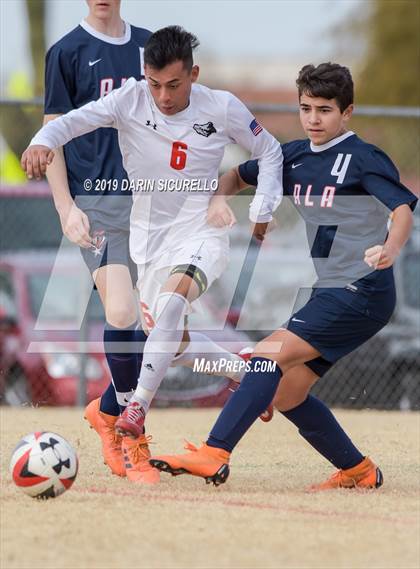 Thumbnail 2 in American Leadership Academy QC vs Bradshaw Mountain (Chandler Prep Invitational) photogallery.