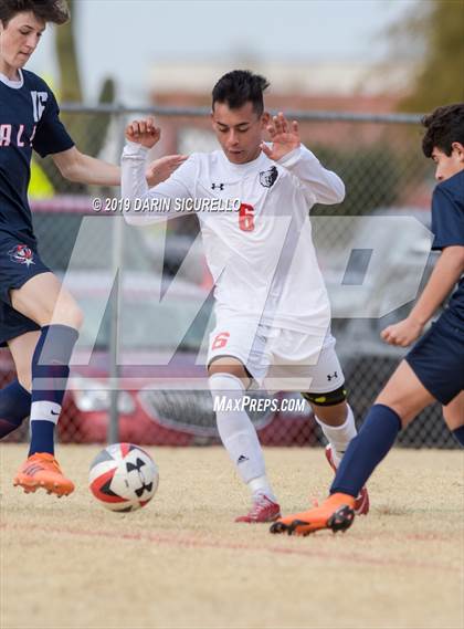 Thumbnail 3 in American Leadership Academy QC vs Bradshaw Mountain (Chandler Prep Invitational) photogallery.