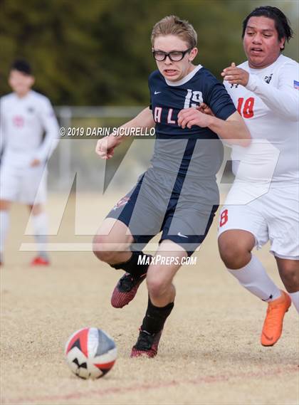 Thumbnail 3 in American Leadership Academy QC vs Bradshaw Mountain (Chandler Prep Invitational) photogallery.
