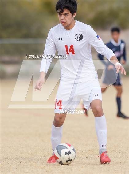 Thumbnail 1 in American Leadership Academy QC vs Bradshaw Mountain (Chandler Prep Invitational) photogallery.