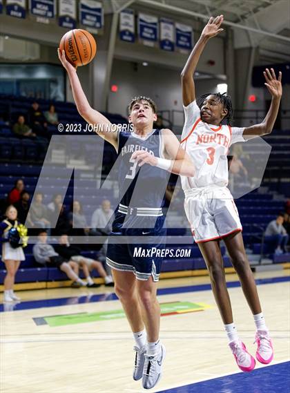Thumbnail 3 in Fort Wayne North Side vs. Fairfield (PSM Holiday Shootout) photogallery.