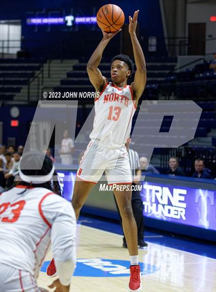 Thumbnail 1 in Fort Wayne North Side vs. Fairfield (PSM Holiday Shootout) photogallery.