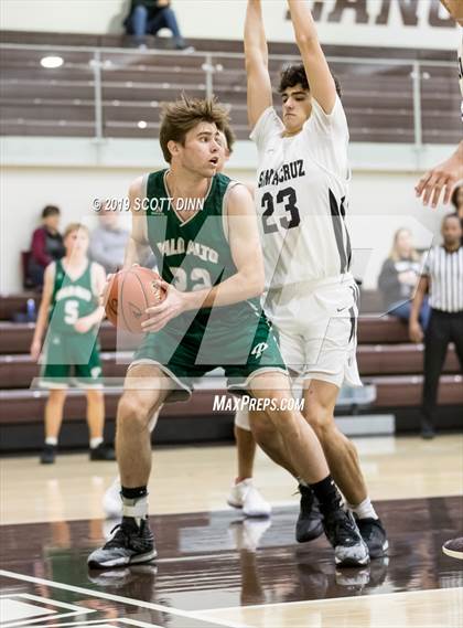 Thumbnail 2 in Palo Alto v Santa Cruz (Joe Schram Holiday Tournament) photogallery.