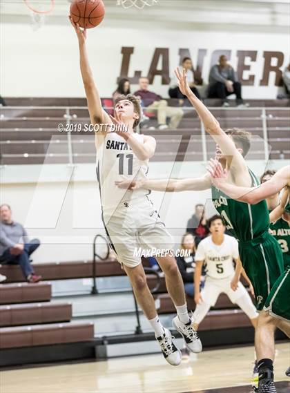 Thumbnail 1 in Palo Alto v Santa Cruz (Joe Schram Holiday Tournament) photogallery.