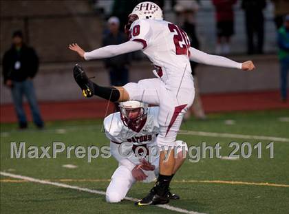 Thumbnail 3 in Carmel vs. Sacred Heart Prep (CIF CCS D4 Final) photogallery.