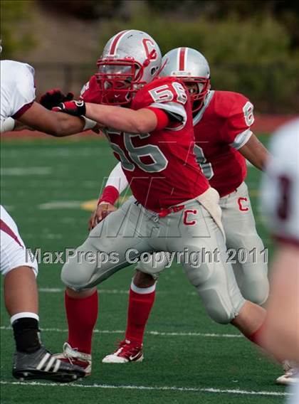 Thumbnail 3 in Carmel vs. Sacred Heart Prep (CIF CCS D4 Final) photogallery.