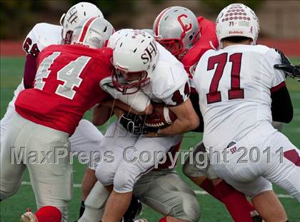 Thumbnail 3 in Carmel vs. Sacred Heart Prep (CIF CCS D4 Final) photogallery.
