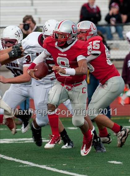 Thumbnail 3 in Carmel vs. Sacred Heart Prep (CIF CCS D4 Final) photogallery.