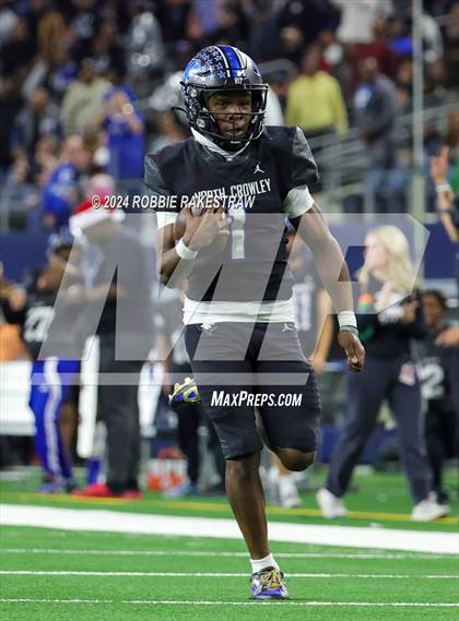 Thumbnail 2 in Westlake @ North Crowley (UIL 6A Division I Football Final) photogallery.