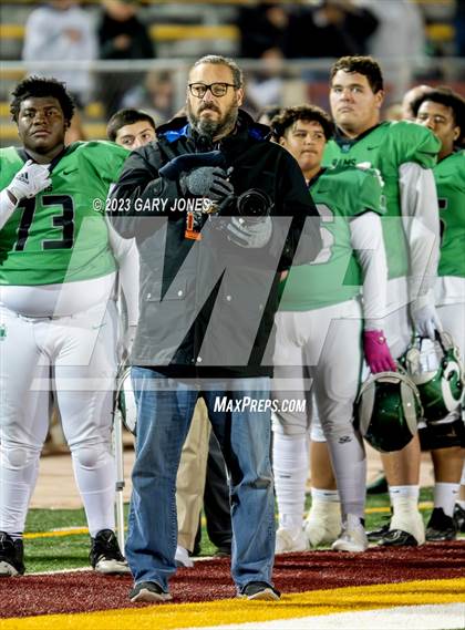 Thumbnail 2 in Rocklin vs. St. Mary's (D2 CIF SJS Final) photogallery.