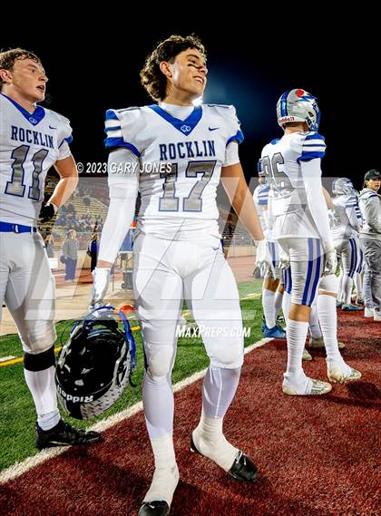Thumbnail 2 in Rocklin vs. St. Mary's (D2 CIF SJS Final) photogallery.