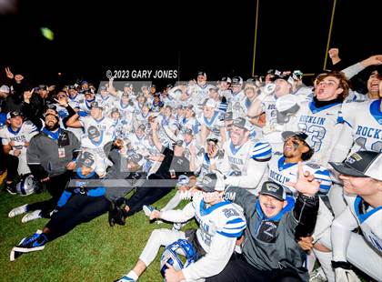 Thumbnail 3 in Rocklin vs. St. Mary's (D2 CIF SJS Final) photogallery.