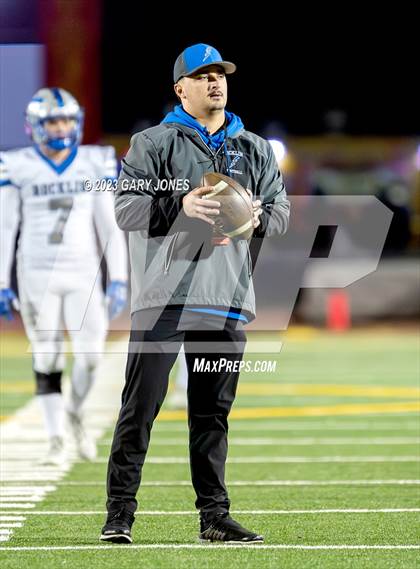 Thumbnail 1 in Rocklin vs. St. Mary's (D2 CIF SJS Final) photogallery.