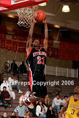 Thumbnail 2 in Etiwanda vs. El Camino (SD Winter Showcase) photogallery.