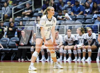 Thumbnail 3 in Bushland vs. Goliad (UIL 3A D1 Volleyball Final) photogallery.