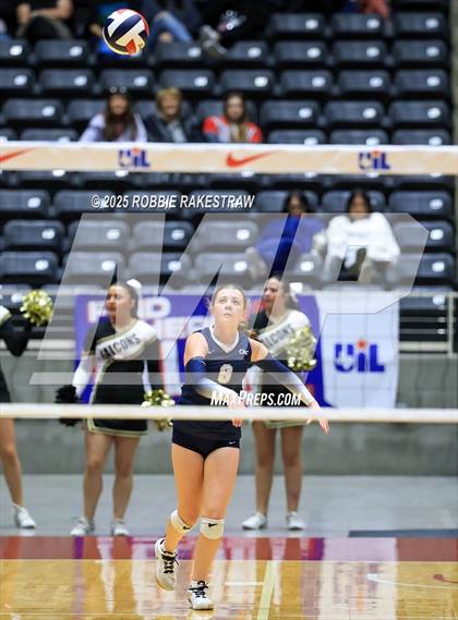 Thumbnail 3 in Bushland vs. Goliad (UIL 3A D1 Volleyball Final) photogallery.