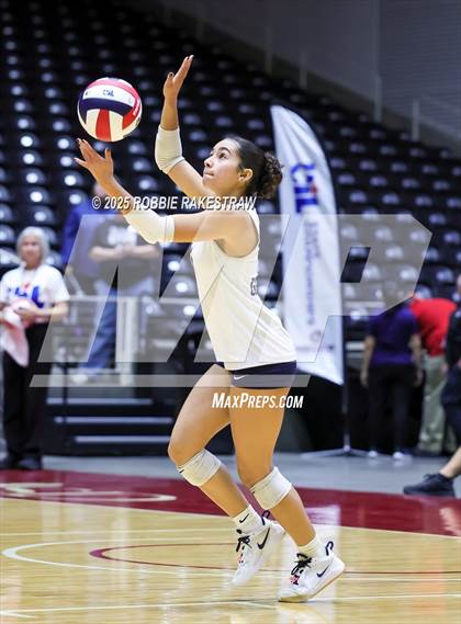 Thumbnail 1 in Bushland vs. Goliad (UIL 3A D1 Volleyball Final) photogallery.