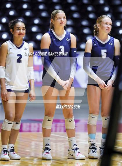 Thumbnail 1 in Bushland vs. Goliad (UIL 3A D1 Volleyball Final) photogallery.