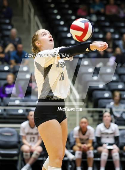 Thumbnail 3 in Bushland vs. Goliad (UIL 3A D1 Volleyball Final) photogallery.