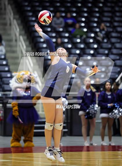 Thumbnail 3 in Bushland vs. Goliad (UIL 3A D1 Volleyball Final) photogallery.