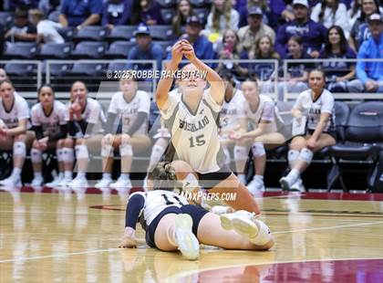 Thumbnail 2 in Bushland vs. Goliad (UIL 3A D1 Volleyball Final) photogallery.