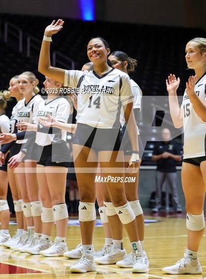 Thumbnail 1 in Bushland vs. Goliad (UIL 3A D1 Volleyball Final) photogallery.