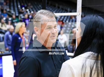 Thumbnail 3 in Bushland vs. Goliad (UIL 3A D1 Volleyball Final) photogallery.