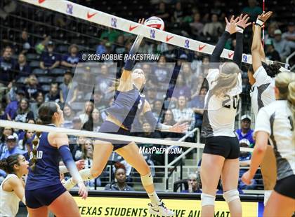 Thumbnail 2 in Bushland vs. Goliad (UIL 3A D1 Volleyball Final) photogallery.