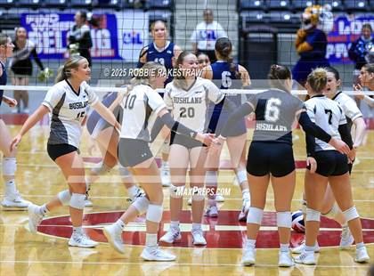 Thumbnail 2 in Bushland vs. Goliad (UIL 3A D1 Volleyball Final) photogallery.