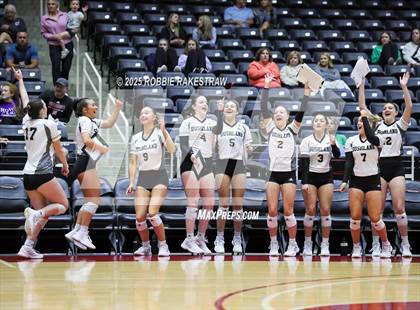 Thumbnail 2 in Bushland vs. Goliad (UIL 3A D1 Volleyball Final) photogallery.