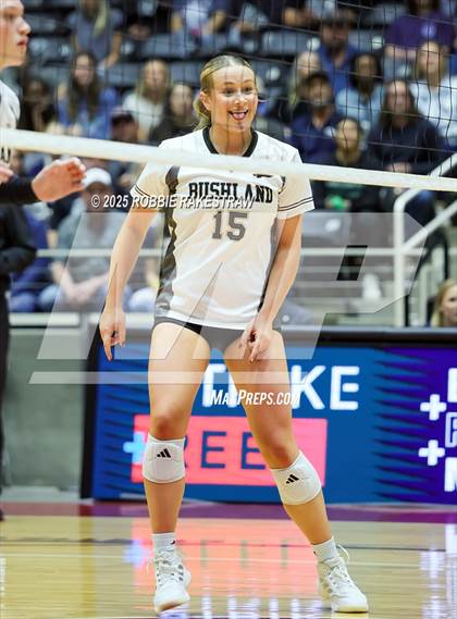 Thumbnail 1 in Bushland vs. Goliad (UIL 3A D1 Volleyball Final) photogallery.