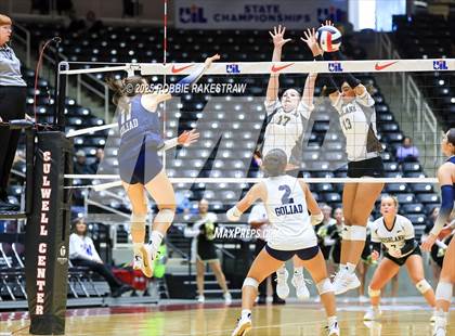 Thumbnail 1 in Bushland vs. Goliad (UIL 3A D1 Volleyball Final) photogallery.