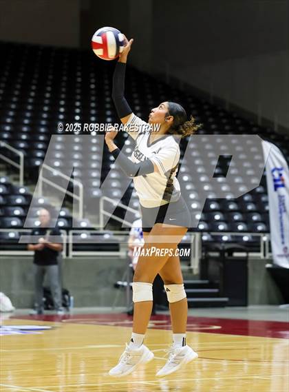 Thumbnail 1 in Bushland vs. Goliad (UIL 3A D1 Volleyball Final) photogallery.