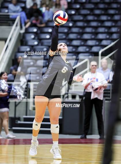 Thumbnail 2 in Bushland vs. Goliad (UIL 3A D1 Volleyball Final) photogallery.